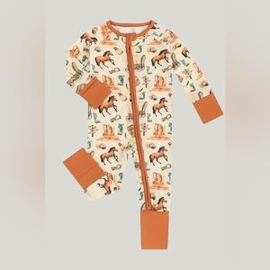 Western Trails Bamboo Zippy – Size 12–18 Months – Brand New